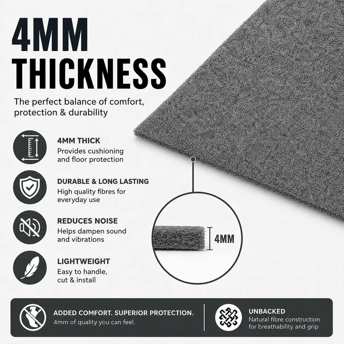 Four Way Stretch Lining Carpet