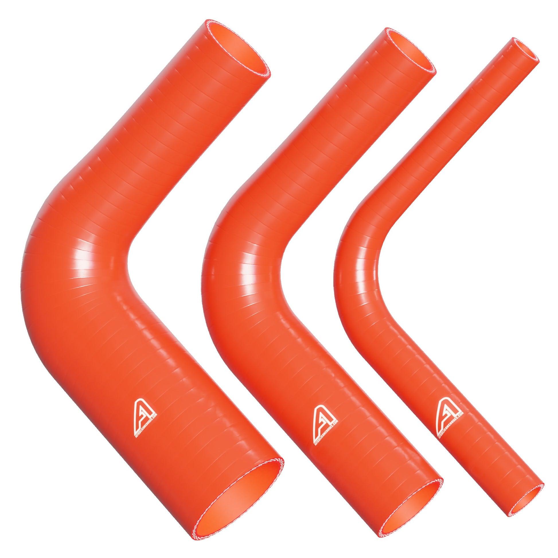 90 Degree Reducing Red Silicone Elbow Hose Motor Vehicle Engine Parts Auto Silicone Hoses   