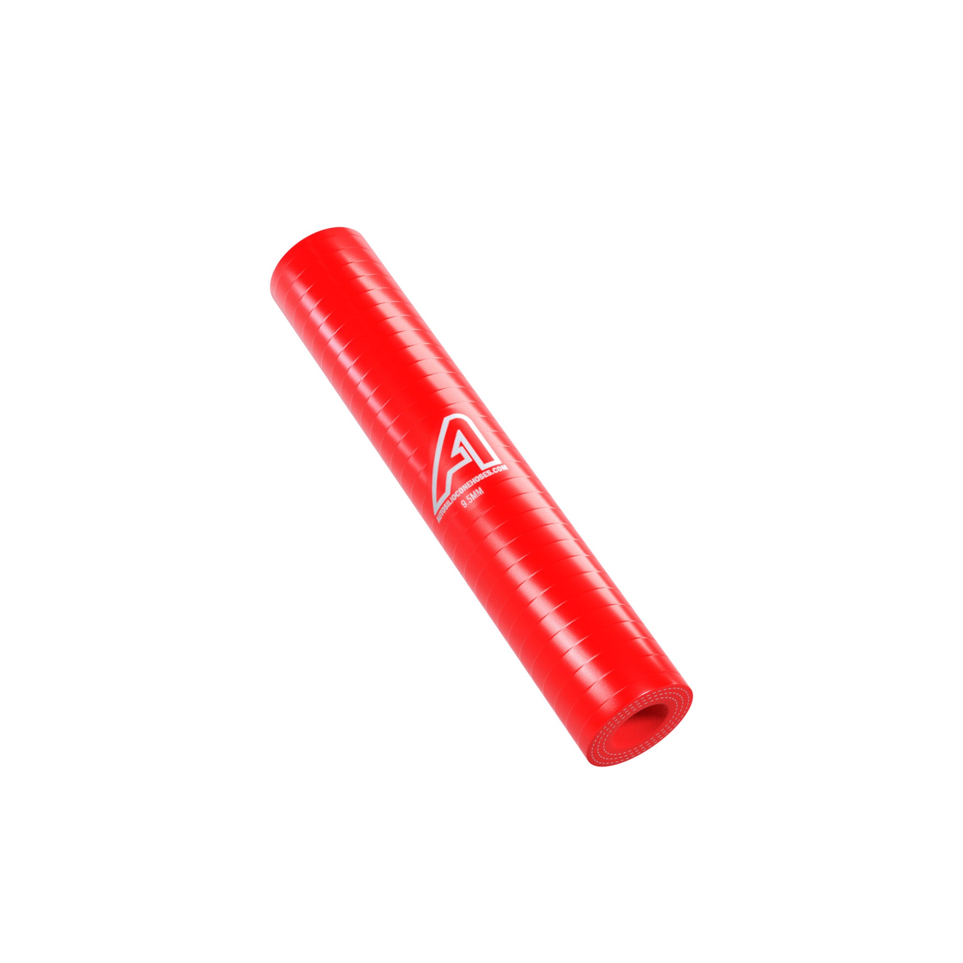 9.5mm ID Silicone Air & Water Hose Joiner Motor Vehicle Engine Parts Auto Silicone Hoses 50mm Red 