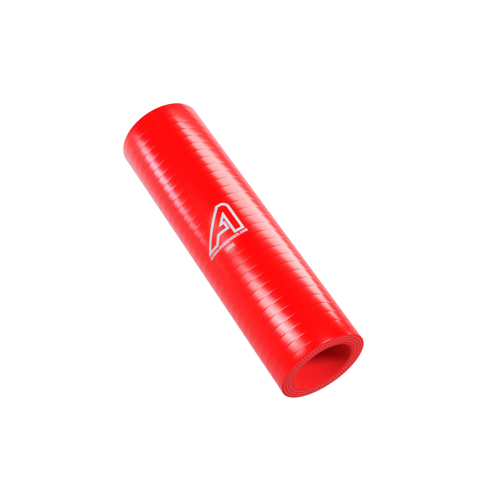 19mm ID Silicone Air & Water Hose Joiner Motor Vehicle Engine Parts Auto Silicone Hoses 50mm Red 