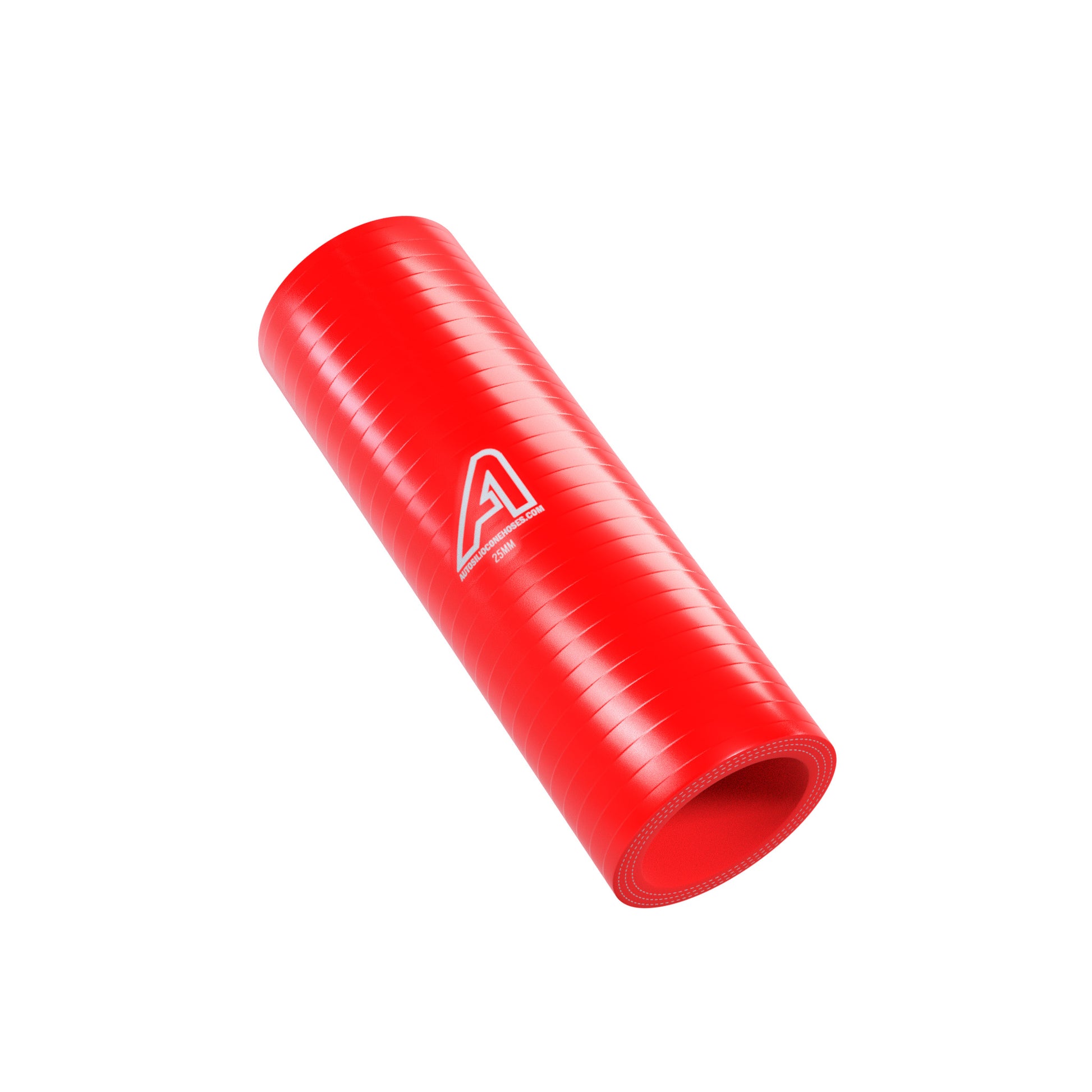 25mm ID Silicone Air & Water Hose Joiner Motor Vehicle Engine Parts Auto Silicone Hoses 50mm Red 