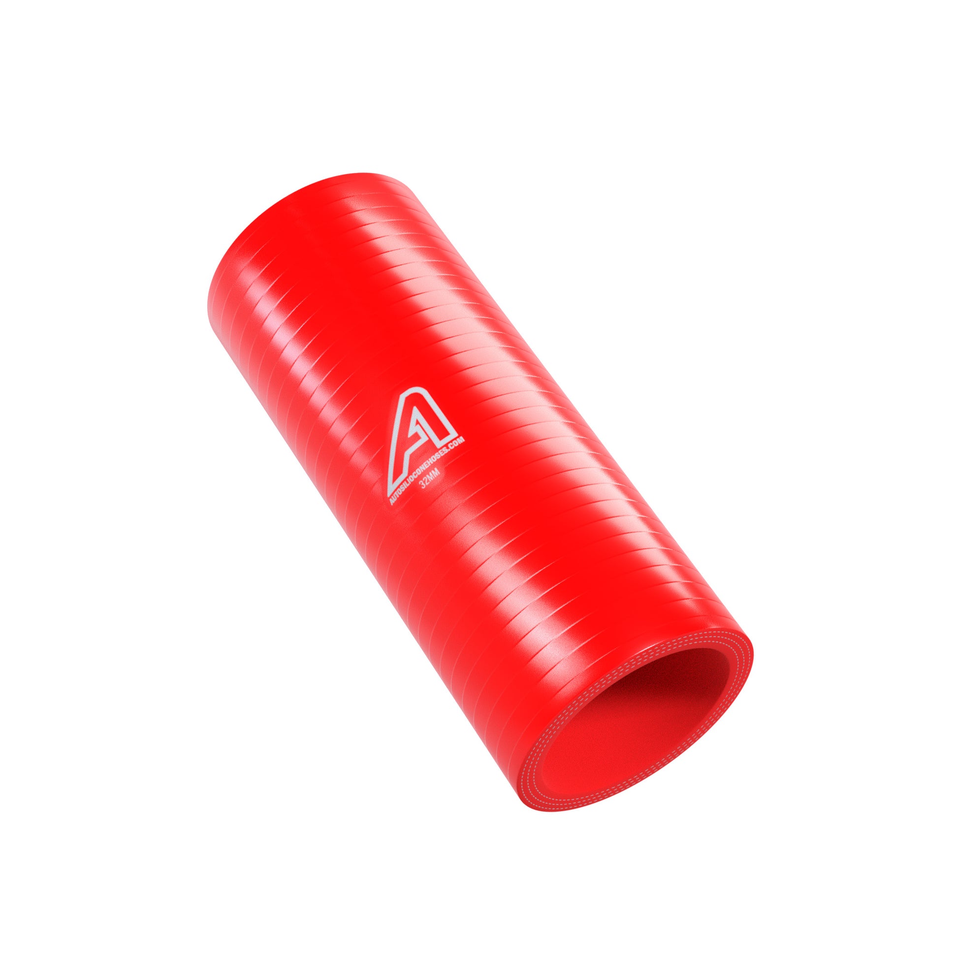 32mm ID Silicone Air & Water Hose Joiner Motor Vehicle Engine Parts Auto Silicone Hoses 50mm Red 