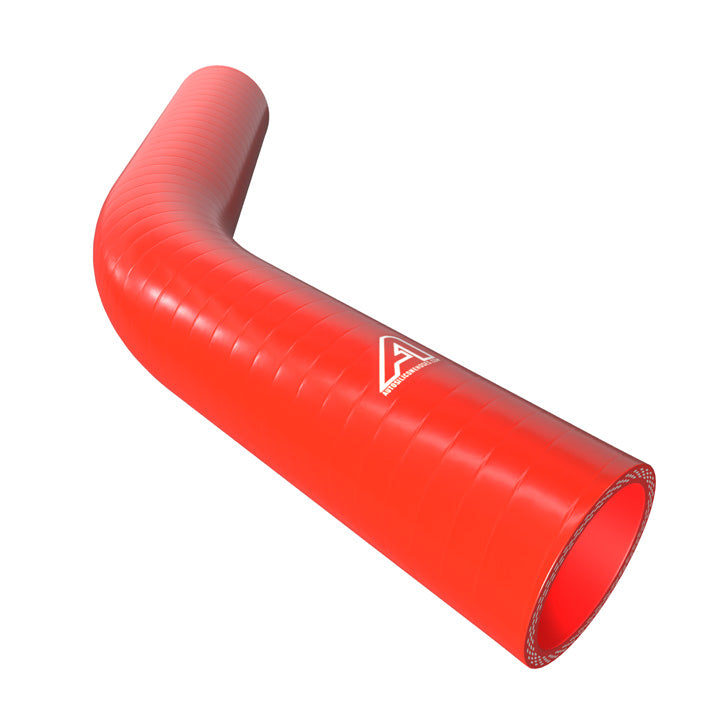 45 Degree Silicone Elbow Hose Motor Vehicle Engine Parts Auto Silicone Hoses 48mm Red 