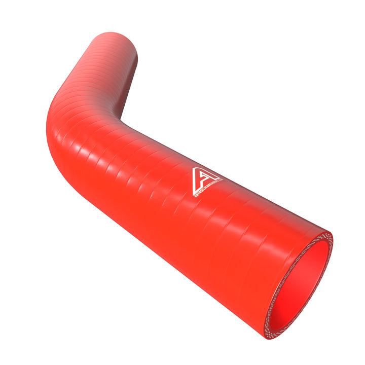 45 Degree Silicone Elbow Hose Motor Vehicle Engine Parts Auto Silicone Hoses 51mm Red 
