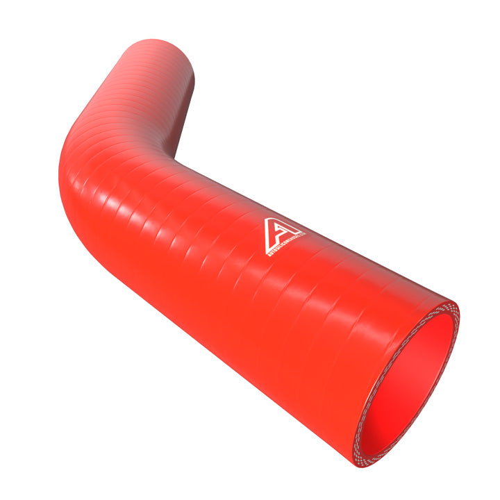 45 Degree Silicone Elbow Hose Motor Vehicle Engine Parts Auto Silicone Hoses 60mm Red 