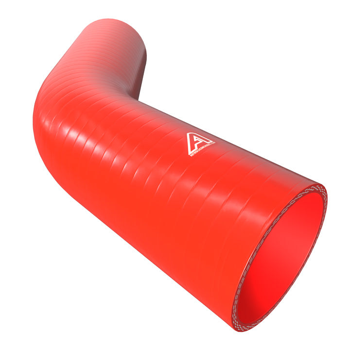 45 Degree Silicone Elbow Hose Motor Vehicle Engine Parts Auto Silicone Hoses 83mm Red 