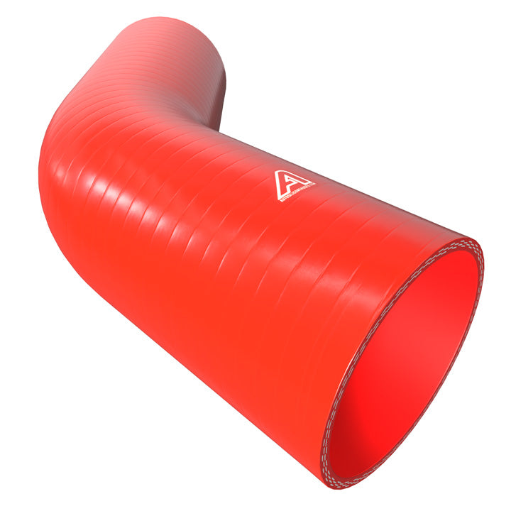 45 Degree Silicone Elbow Hose Motor Vehicle Engine Parts Auto Silicone Hoses 102mm Red 