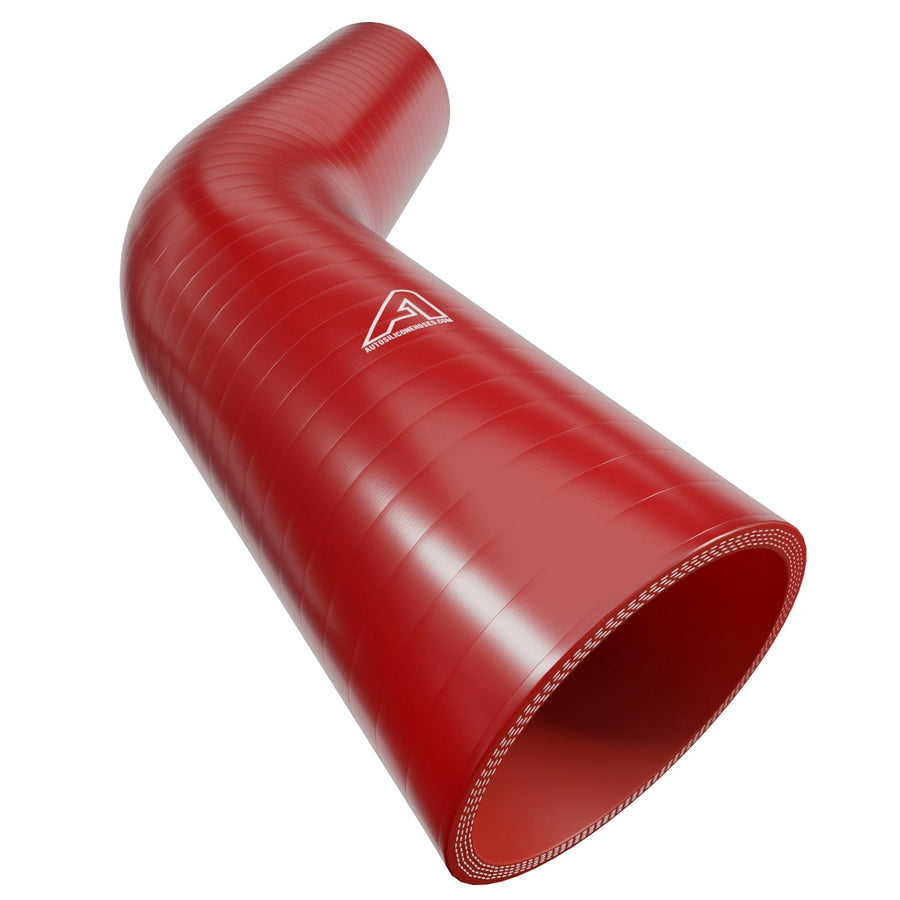 45 Degree Silicone Elbow Hose &ndash; Red