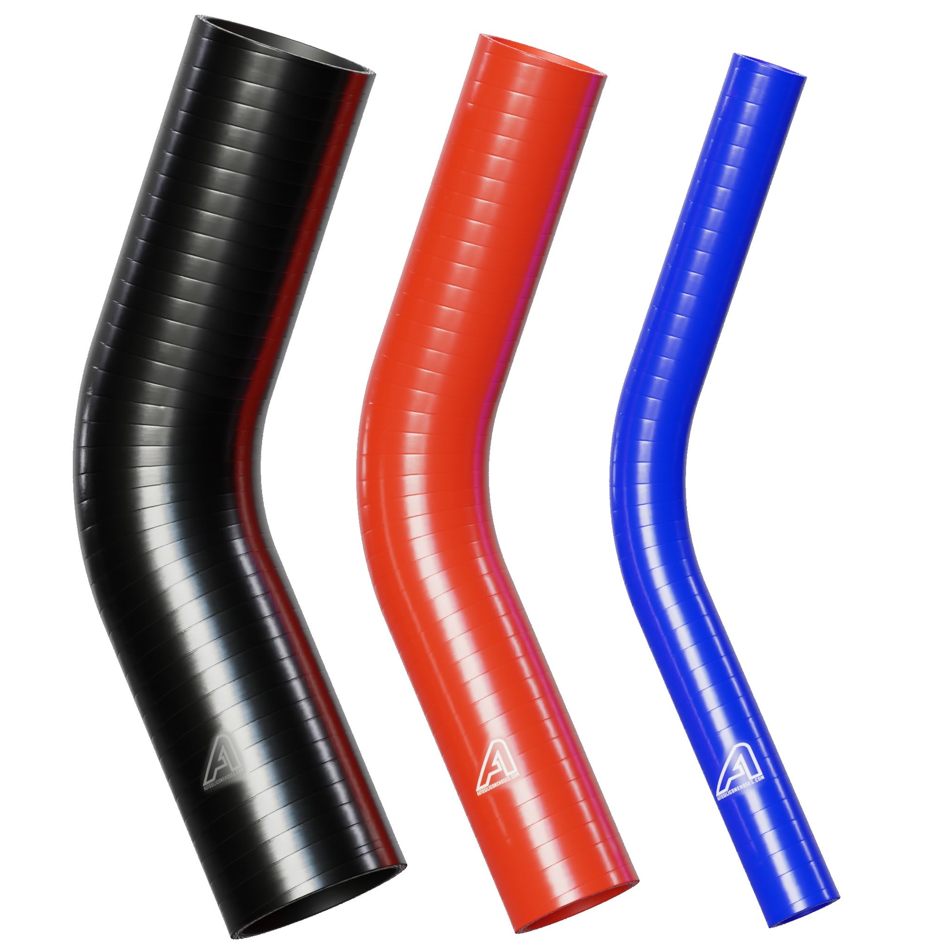 60mm ID 102mm Length Reinforced 90 Degree Elbow Silicone Hose