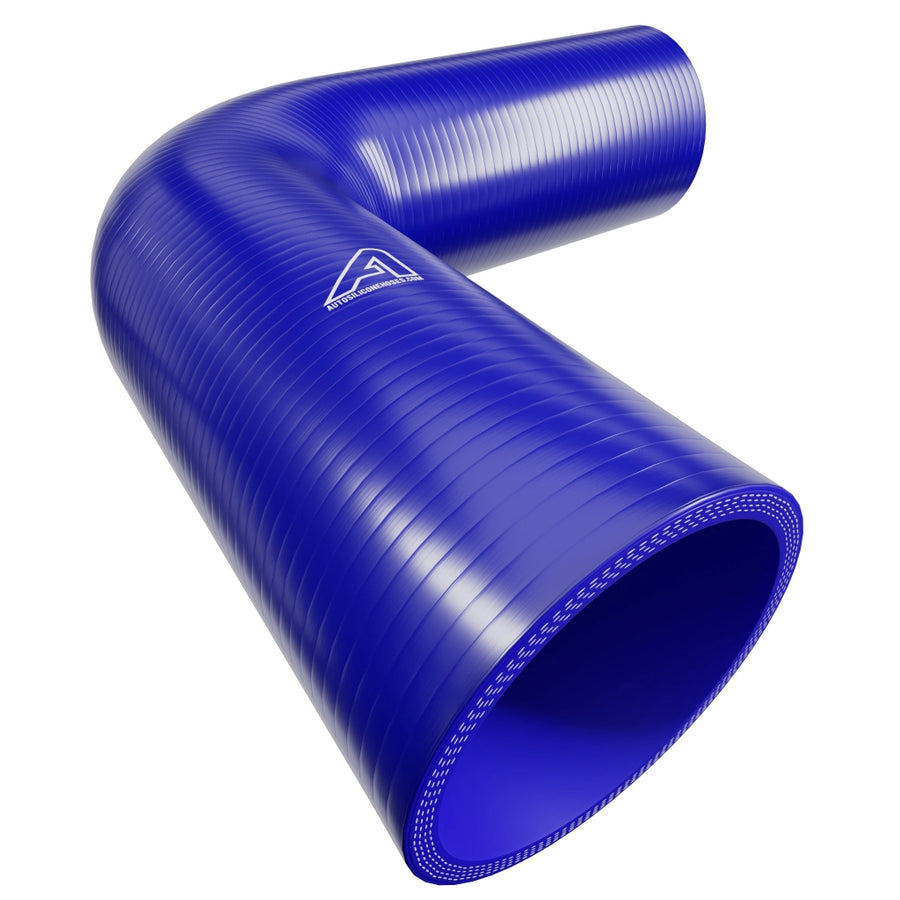 90 Degree Silicone Elbow Hose &ndash; Blue