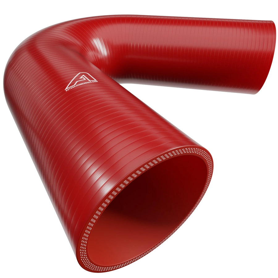 135 Degree Silicone Elbow Hose &ndash; Red