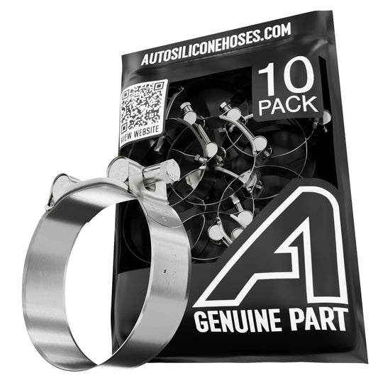 T Bolt Hose Clamp - 10 Pack Motor Vehicle Engine Parts Auto Silicone Hoses