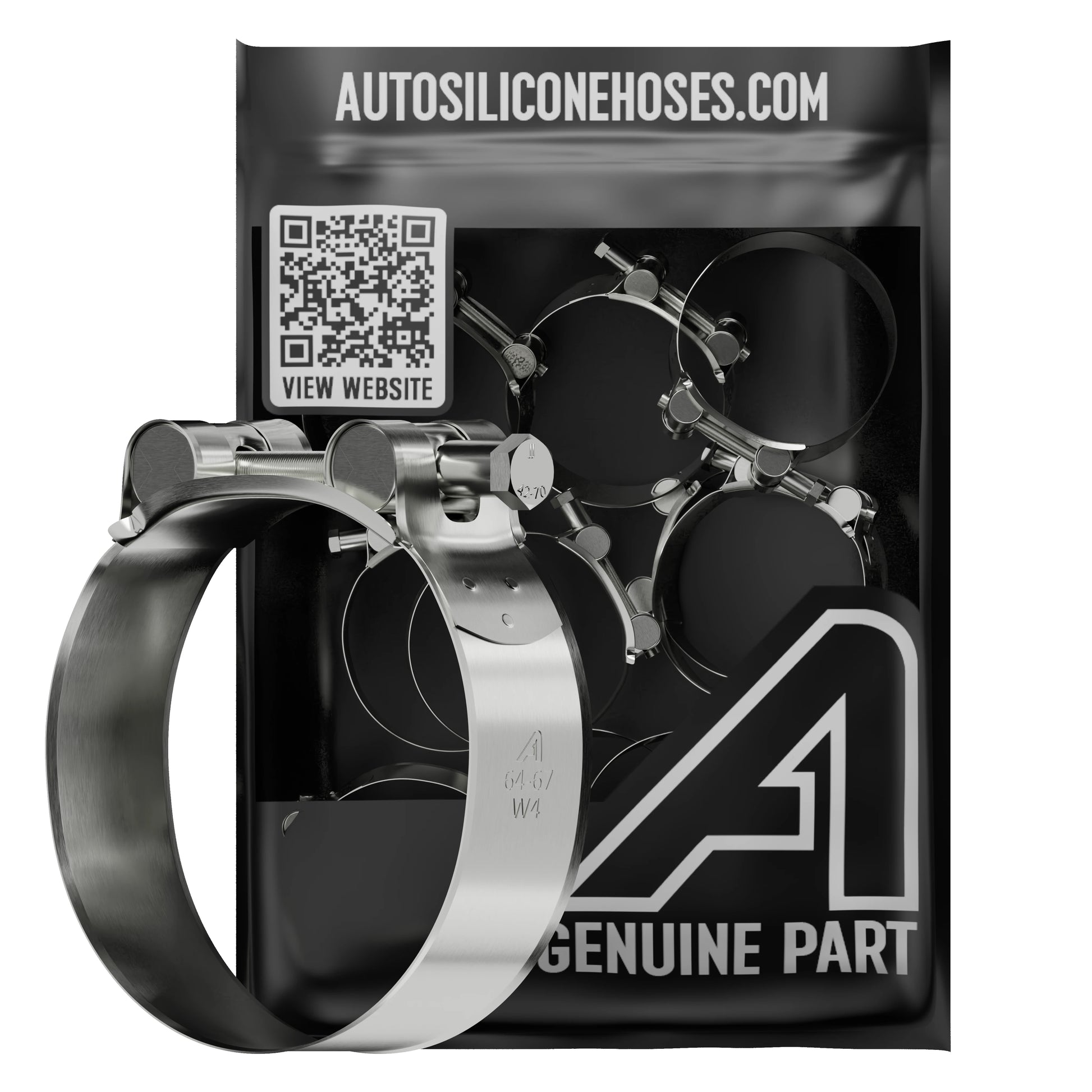 Assorted T-Bolt Hose Clamps