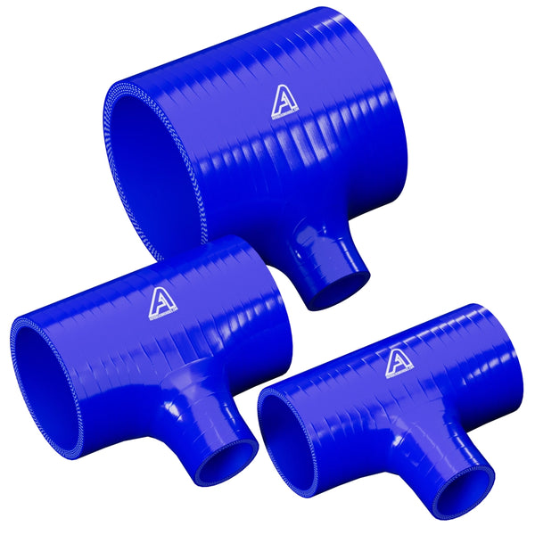 Silicone T-Piece Connector Silicone Hose Auto Silicone Hoses 32mm Blue