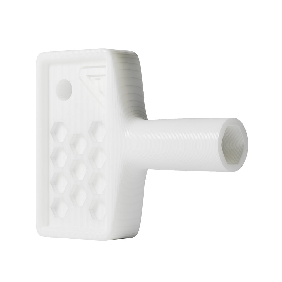 Plastic Hose Clip Driver &ndash; White