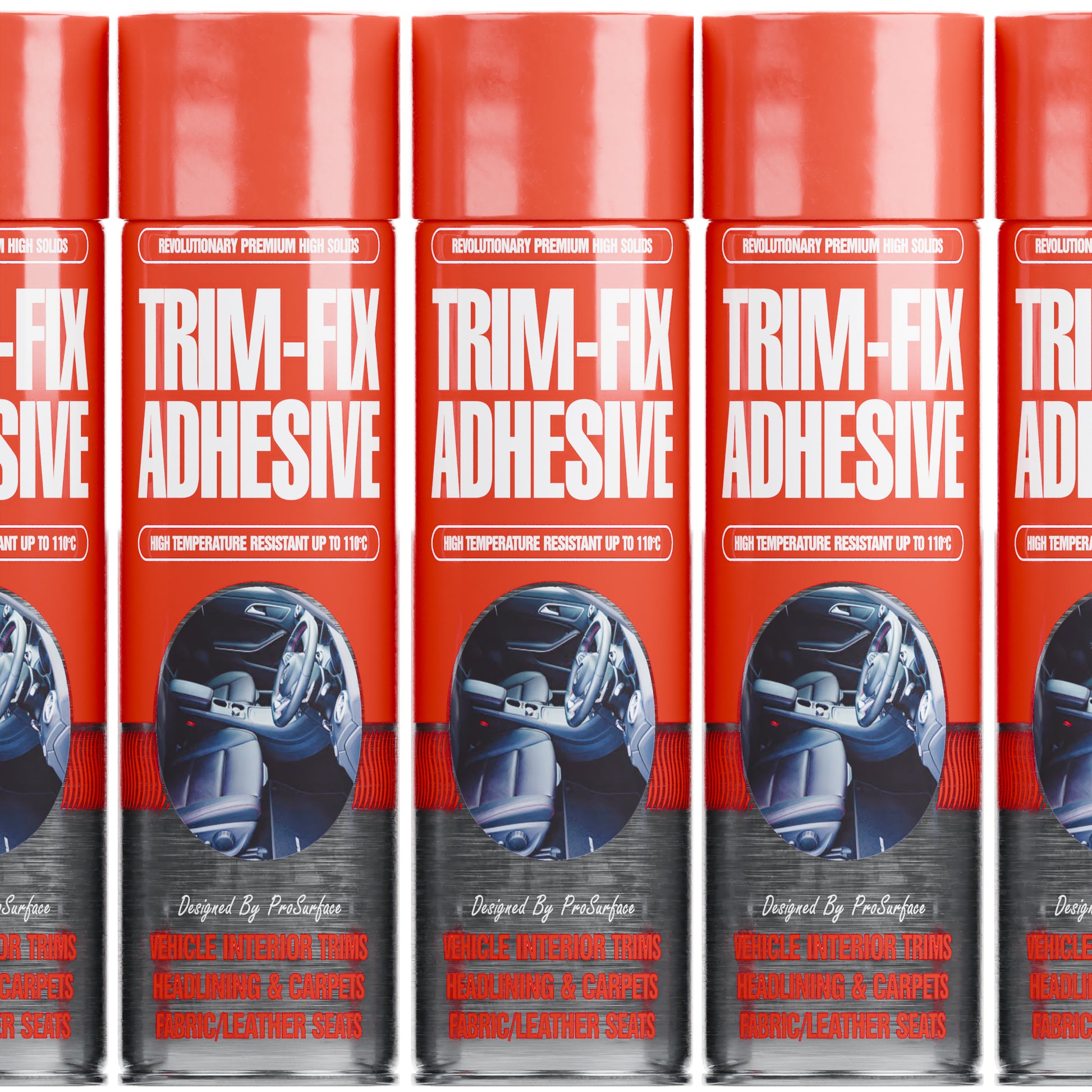 Trimfix High Temperature Adhesive Spray Glue 500ml Hardware Glue & Adhesives Pro Surface   