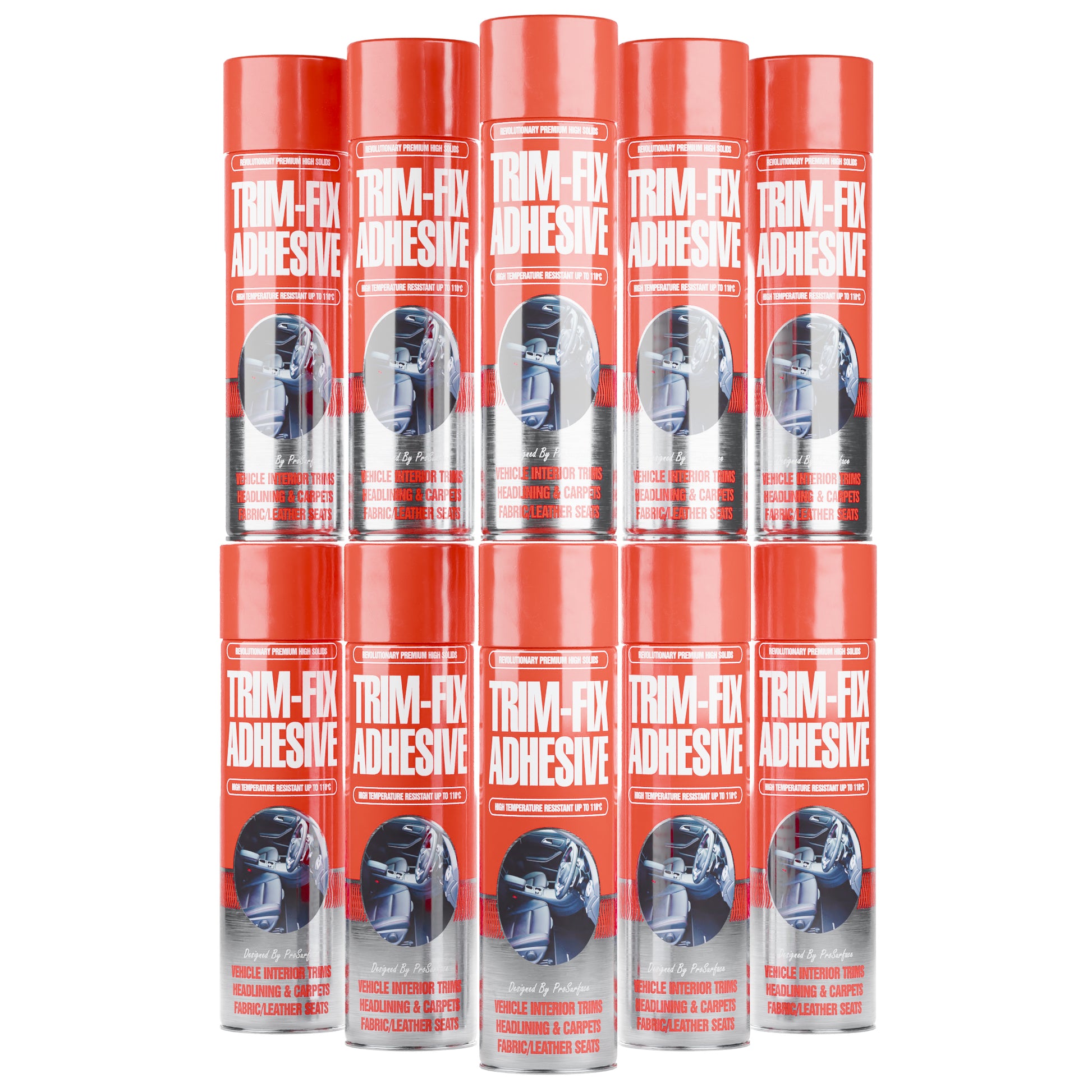 Trimfix High Temperature Adhesive Spray Glue 500ml Hardware Glue & Adhesives Pro Surface   