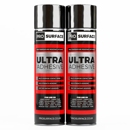Ultra Adhesive - High Temperature Multi-Purpose Contact Spray 500ml  Pro Surface   