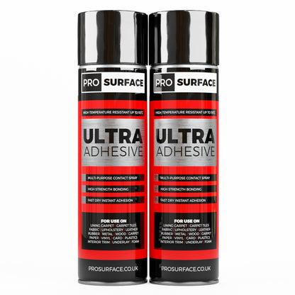 Ultra Adhesive - High Temperature Multi-Purpose Contact Spray 500ml  Pro Surface   
