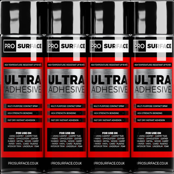 Ultra Adhesive - High Temperature Multi-Purpose Contact Spray 500ml  Pro Surface   