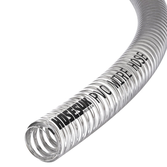 25mm ID PVC Wire Reinforced Clear Hose  Hoses UK   