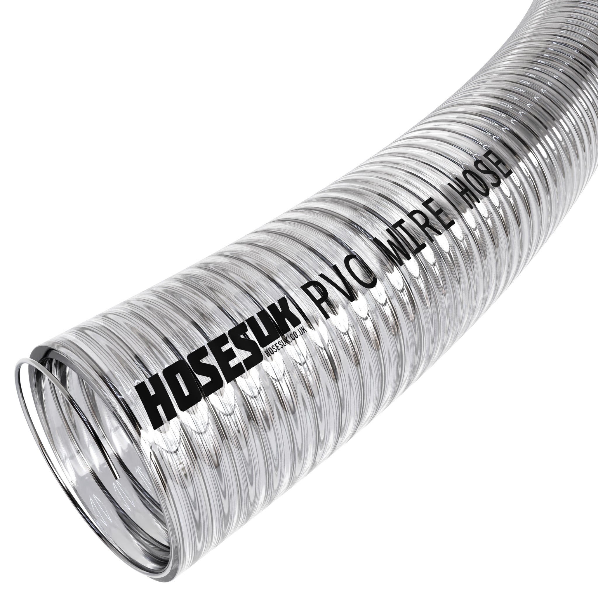 PVC Wire Reinforced Clear Hose PVC Hoses Hoses UK