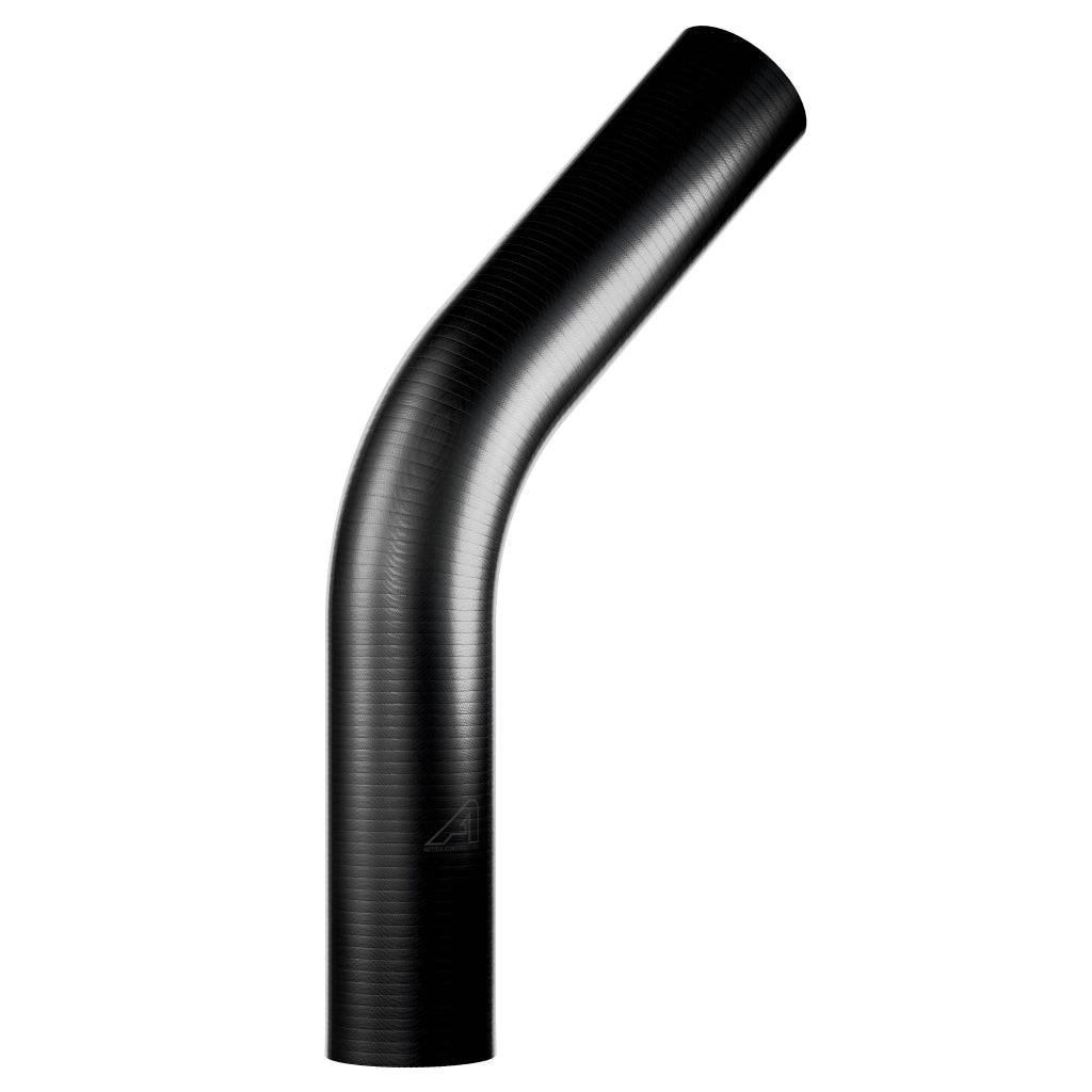 45 Degree Wrapped Silicone Elbow Silicone Hose Auto Silicone Hoses