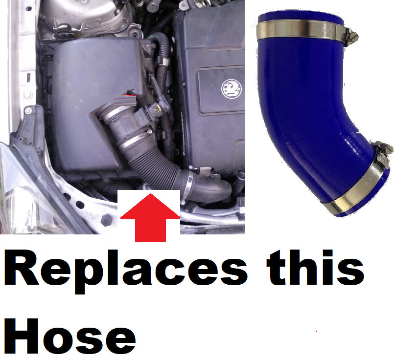 Vauxhall Vectra C 1.9 CDTI Air Box Intake Induction Silicone Hose Replacement  Auto Silicone Hoses   
