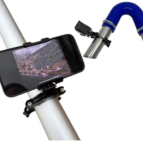 Gutter Vacuum Pole Camera & Phone Mount