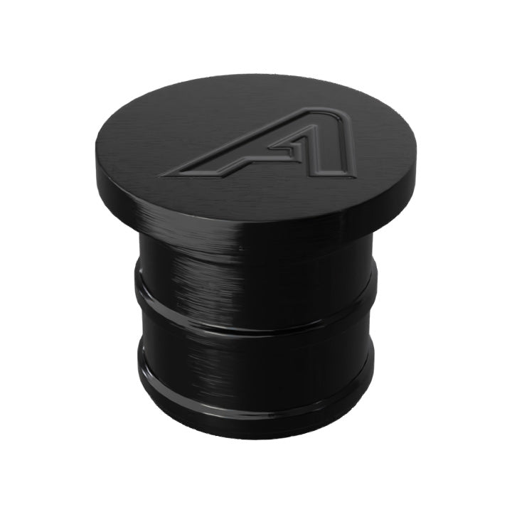 Alloy Blanking Plugs  Auto Silicone Hoses 22mm Black 
