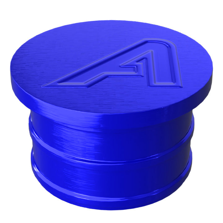 Alloy Blanking Plugs  Auto Silicone Hoses 35mm Blue 