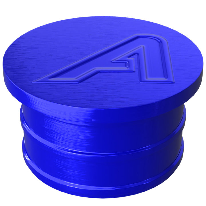 Alloy Blanking Plugs  Auto Silicone Hoses 38mm Blue 