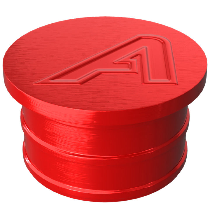Alloy Blanking Plugs  Auto Silicone Hoses 38mm Red 