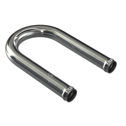 180 Degree Aluminium Elbow Metal Tubes Auto Silicone Hoses 25mm