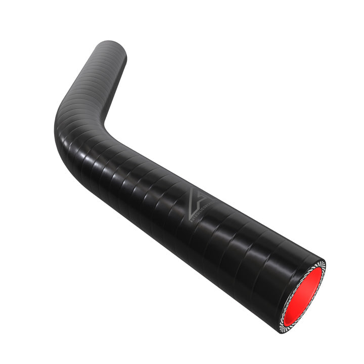 45 Degree Fuel & Oil Silicone Elbow Motor Vehicle Engine Parts Auto Silicone Hoses 30mm Black 