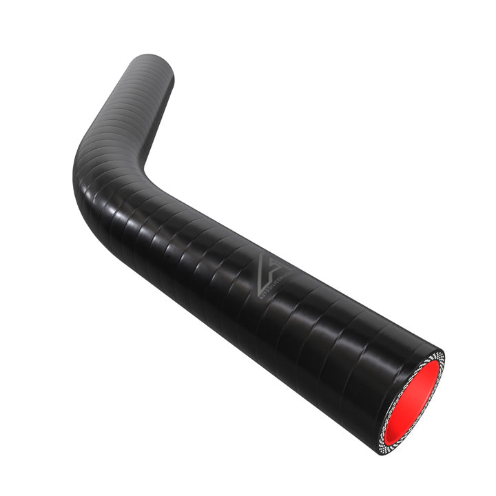 45 Degree Fuel & Oil Silicone Elbow Motor Vehicle Engine Parts Auto Silicone Hoses 32mm Black 