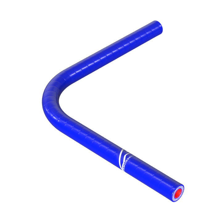 90 Degree Fuel & Oil Silicone Elbow Motor Vehicle Engine Parts Auto Silicone Hoses 8mm Blue 