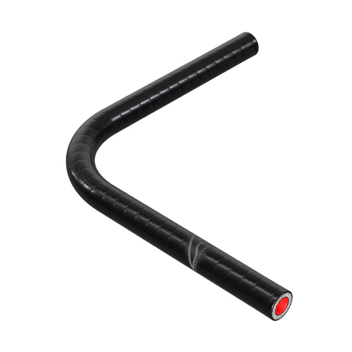 90 Degree Fuel & Oil Silicone Elbow Motor Vehicle Engine Parts Auto Silicone Hoses 9.5mm Black 