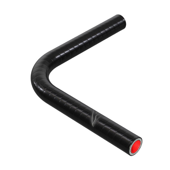 90 Degree Fuel & Oil Silicone Elbow Motor Vehicle Engine Parts Auto Silicone Hoses 16mm Black 