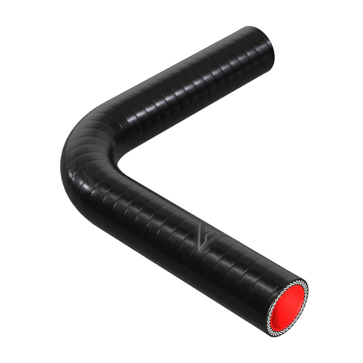 90 Degree Fuel & Oil Silicone Elbow Motor Vehicle Engine Parts Auto Silicone Hoses 30mm Black 
