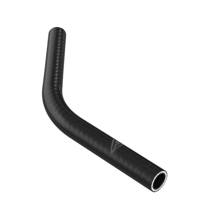 45 Degree Reducing Black Silicone Elbow Hose Motor Vehicle Engine Parts Auto Silicone Hoses 22mm To 19mm Black 