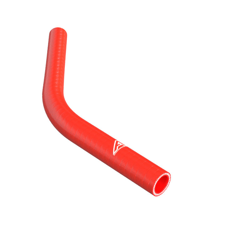 45 Degree Reducing Red Silicone Elbow Motor Vehicle Engine Parts Auto Silicone Hoses 25mm To 19mm Red 