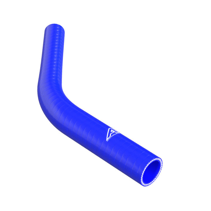 45 Degree Reducing Blue Silicone Elbow Motor Vehicle Engine Parts Auto Silicone Hoses 35mm To 25mm Blue 