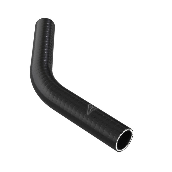 45 Degree Reducing Black Silicone Elbow Hose Motor Vehicle Engine Parts Auto Silicone Hoses 35mm To 32mm Black 