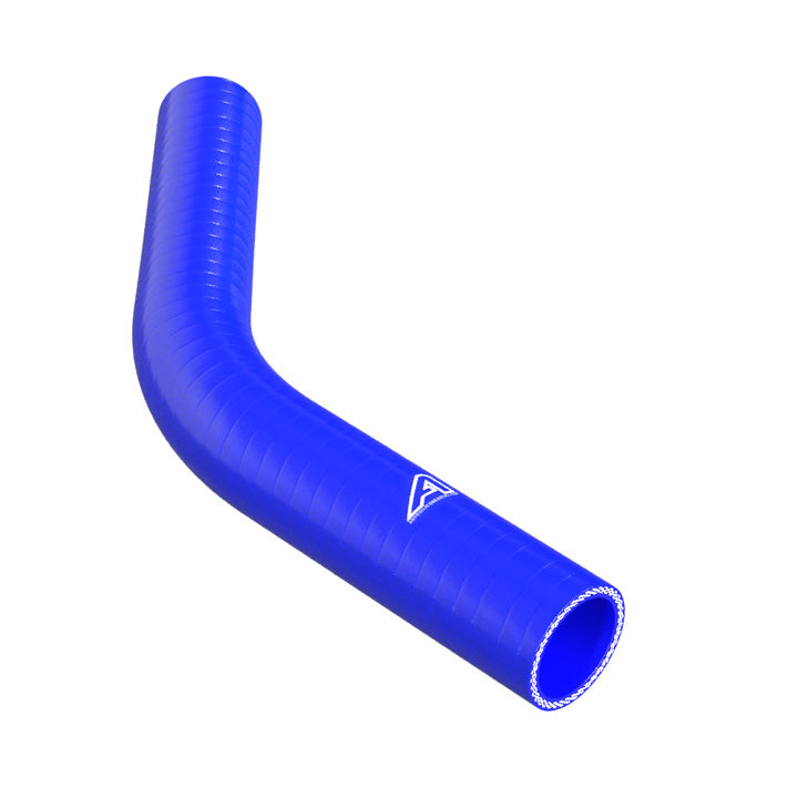 45 Degree Reducing Blue Silicone Elbow Motor Vehicle Engine Parts Auto Silicone Hoses 42mm To 38mm Blue 