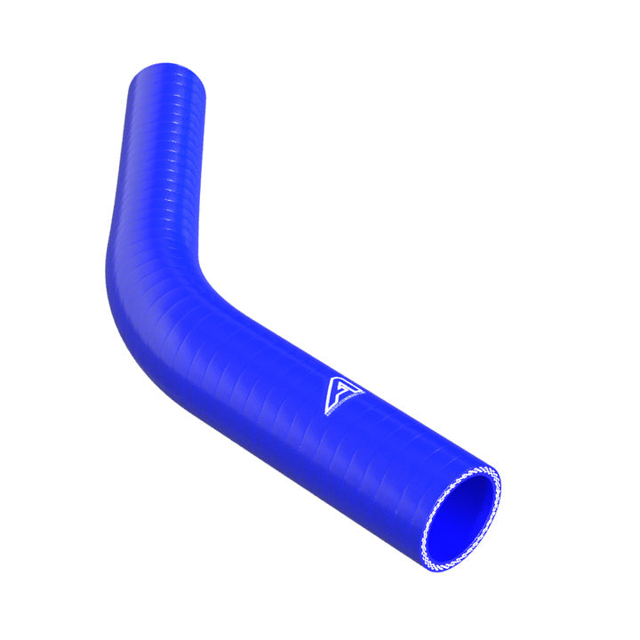 45 Degree Reducing Blue Silicone Elbow Motor Vehicle Engine Parts Auto Silicone Hoses 45mm To 35mm Blue 