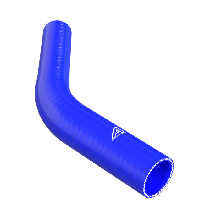 45 Degree Reducing Blue Silicone Elbow Motor Vehicle Engine Parts Auto Silicone Hoses 51mm To 38mm Blue 