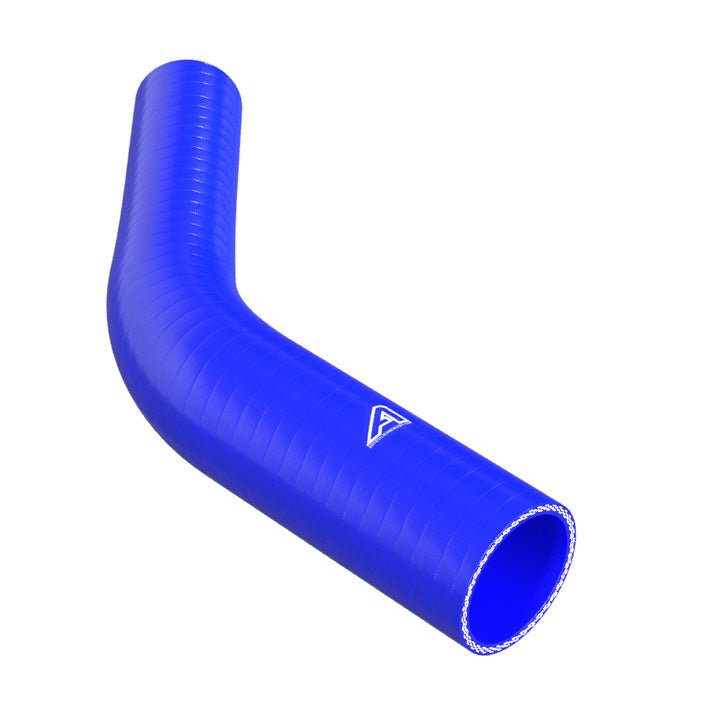 45 Degree Reducing Blue Silicone Elbow Motor Vehicle Engine Parts Auto Silicone Hoses 60mm To 45mm Blue 