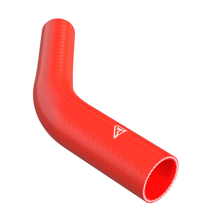 45 Degree Reducing Red Silicone Elbow Motor Vehicle Engine Parts Auto Silicone Hoses 60mm To 45mm Red 