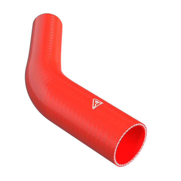 45 Degree Reducing Red Silicone Elbow Motor Vehicle Engine Parts Auto Silicone Hoses 70mm To 51mm Red 